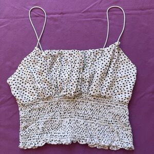 Pacsun La Hearts Smocked Star-Print Cami